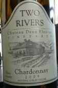 雙河霞多麗干白葡萄酒(Two Rivers Winery Chardonnay, Colorado, USA)