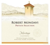 蒙大維私人精選梅里蒂奇干紅葡萄酒(Robert Mondavi Winery Private Selection Meritage, California, USA)