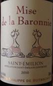 羅斯柴爾德男爵封爵干紅葡萄酒(Baron Philippe de Rothschild Mise de la Baronnie, Bordeaux, France)