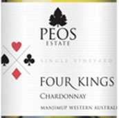 皮爾斯四天王霞多麗白葡萄酒(Peos Estate Wines Four Kings Chardonnay, Manjimup, Australia)