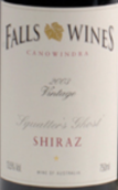 福爾斯寮屋之魂西拉干紅葡萄酒(Falls Wines Squatter's Ghost Shiraz, Canowindra, Australia)