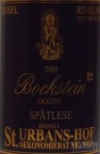 圣優(yōu)荷夫伯克斯坦晚收雷司令白葡萄酒(Weingut St. Urbans-Hof Ockfener Bockstein Riesling Spatlese, Mosel, Germany)