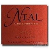 尼爾家族赤霞珠干紅葡萄酒(Neal Family Vineyards Cabernet Sauvignon, Napa Valley, USA)