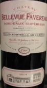 貝維酒莊紅葡萄酒(Chateau Bellevue Favereau, Bordeaux Superieur, France)