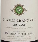 雷穆父子酒莊克洛斯（夏布利特級園）白葡萄酒(Remoissenet Pere & Fils Les Clos, Chablis Grand Cru, France)