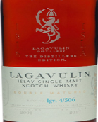 樂加維林蒸餾師版雙桶陳釀蘇格蘭單一麥芽威士忌(Lagavulin The Distillers Edition Double Matured Single Malt Scotch Whisky, Islay, UK)