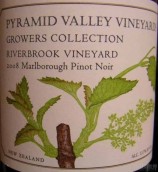 金字塔谷酒莊河溪雷司令白葡萄酒(Pyramid Valley Vineyards Riverbrook Riesling, Marlborough, New Zealand)