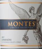 蒙特斯酒莊限量精選佳美娜紅葡萄酒(Montes Limited Selection Carmenere, Colchagua Valley, Chile)