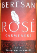 貝里森佳美娜桃紅葡萄酒(Beresan Carmenere Rose, Walla Walla Valley, USA)