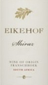 艾克荷夫西拉干紅葡萄酒(Eikehof Shiraz, Franschhoek, South Africa)