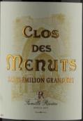莫努酒庄干红葡萄酒(Clos des Menuts, Saint-Emilion, France)