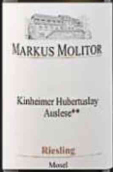 Markus Molitor Kinheimer Hubertuslay Riesling Auslese, Mosel, Germany