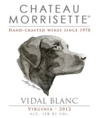 莫里賽特威代爾干白葡萄酒(Chateau Morrisette Vidal Blanc, Virginia, USA)