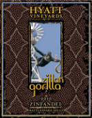 海厄特酒莊齊拉大猩猩仙粉黛紅葡萄酒(Hyatt Vineyards Zillah Gorrila Zinfandel, Rattlesnake Hills, USA)