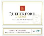 Rutherford Ranch Franklin Vineyard Cabernet Sauvignon, Rutherford, USA