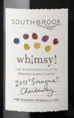 南溪奇想溪侯格霞多麗干白葡萄酒(Southbrook Whimsy Sirugue Chardonnay, Niagara Peninsula, Canada)