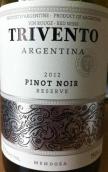 風之語珍藏黑皮諾干紅葡萄酒(Trivento Reserve Pinot Noir, Mendoza, Argentina)