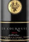 皇冠馬爾貝克紅葡萄酒(La Couronne Malbec, Franschhoek, South Africa)