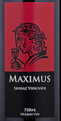 馬克西姆斯酒莊西拉-維歐尼干紅葡萄酒(Maximus Wines Shiraz Viognier, McLaren Vale, Australia)