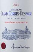 高班德城堡紅葡萄酒(Chateau Grand Corbin-Despagne, Saint-Emilion Grand Cru, France)