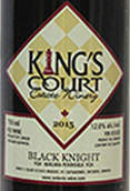 皇廷酒莊黑暗騎士紅葡萄酒(King’s Court Estate Winery Black Knight, Ontario, Canada)