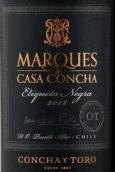 干露侯爵黑標(biāo)紅葡萄酒(Concha y Toro Marques de Casa Concha Etiqueta Negra, Puente Alto, Chile)