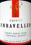 凱瑞克澄清黑皮諾干紅葡萄酒(Carrick Unravelled Pinot Noir, Central Otago, New Zealand)