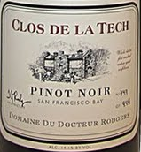 泰克酒莊羅杰斯博士園黑皮諾干紅葡萄酒(Clos de la Tech Domaine du Docteur Rodgers Pinot Noir, Santa Cruz Mountains, USA)