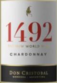 克里斯多巴1492系列霞多麗干白葡萄酒(Bodega Don Cristobal 1492 Chardonnay, Mendoza, Argentina)