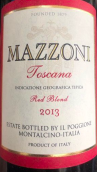波吉?dú)W酒莊馬佐尼紅葡萄酒(Tenuta Il Poggione Mazzoni, Tuscany, Italy)