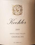 可拉酒莊慕合懷特干紅葡萄酒(Koehler Winery Mourvedre, Santa Ynez Valley, USA)