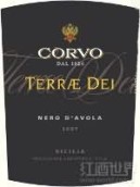 科芙特蕾黑珍珠紅葡萄酒(Corvo Terrae Dei Nero d'Avola Sicilia IGT, Sicily, Italy)