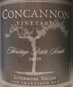 肯嘉尼酒莊傳統(tǒng)小西拉干紅葡萄酒(Concannon Vineyard Heritage Petite Sirah, Livermore Valley, USA)