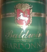 鮑德溫霞多麗干白葡萄酒(Baldwin Vineyards Chardonnay, NY, USA)