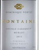 布特楓丹赤霞珠-西拉-梅洛干紅葡萄酒(Dominique Portet Fontaine Cabernet Sauvignon - Shiraz - Merlot, Heathcote Yarra Valley, Australia)