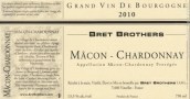 布雷兄弟馬貢干白葡萄酒(Bret Brothers Macon-Chardonnay, Macon, France)