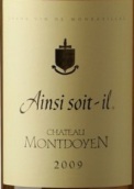 蒙多茵就是這樣系列賽美蓉貴腐甜白葡萄酒(Chateau Montdoyen Ainsi soit-il, Monbazillac, France)