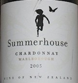 夏之屋霞多麗干白葡萄酒(Summerhouse Chardonnay, Marlborough, New Zealand)