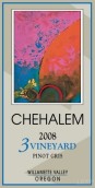 切哈姆3園灰皮諾白葡萄酒(Chehalem Wines 3 Vineyard Pinot Gris, Willamette Valley, USA)