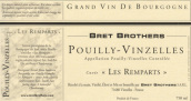 布雷兄弟城堡（普伊-凡列爾）干白葡萄酒(Bret Brothers Cuvee Les Remparts, Pouilly-Vinzelles, France)