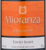 米奧蘭薩酒莊蘇瓦維紅葡萄酒(Mioranza Tinto Suave, Serra Gaucha, Brazil)