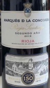 康科迪亞侯爵圣地亞哥紅葡萄酒(Marques de la Concordia Segundo Ano Santiago, Rioja DOCa, Spain)