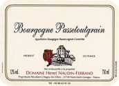 露丹-費(fèi)朗勃艮第混釀紅葡萄酒(Domaine Henri Naudin-Ferrand Bourgogne Passetoutgrain, Cote de Nuits, France)