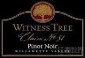 見證樹聲稱51號黑皮諾干紅葡萄酒(Witness Tree Claim No. 51 Pinot Noir, Eola-Amity Hills, USA)