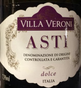 維拉維羅尼阿斯蒂起泡酒(Villa Veroni Asti, Piemonte, Italy)