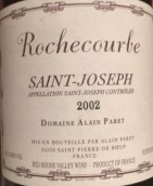 阿蘭·帕雷特酒莊羅什庫爾貝紅葡萄酒(Alain Paret Rochecourbe, Saint-Joseph, France)