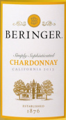 貝靈哲霞多麗干白葡萄酒（加利福尼亞）(Beringer Chardonnay, California, USA)