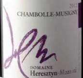 海辛-瑪茲酒莊香波-慕西尼紅葡萄酒(Domaine Heresztyn-Mazzini Chambolle-Musigny, Cote de Nuits, France)