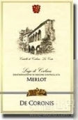 科羅尼斯梅洛紅葡萄酒(De Coronis Merlot, Lago di Corbara, Italy)
