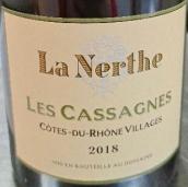 拿勒酒庄卡萨涅红葡萄酒(Chateau La Nerthe Les Cassagnes, Cotes-du-Rhone Villages, France)